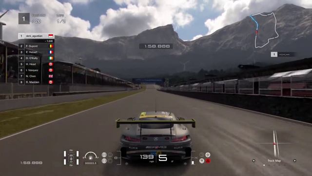 Mercedes-Benz AMG GT3' 16 || Grand turismo смотреть онлайн