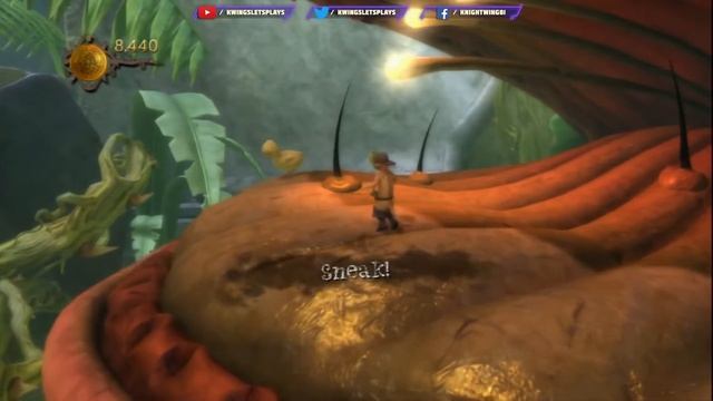 Puss in Boots Walkthrough Part 4 Giants Castle & The Beanstalk! смотреть онлайн