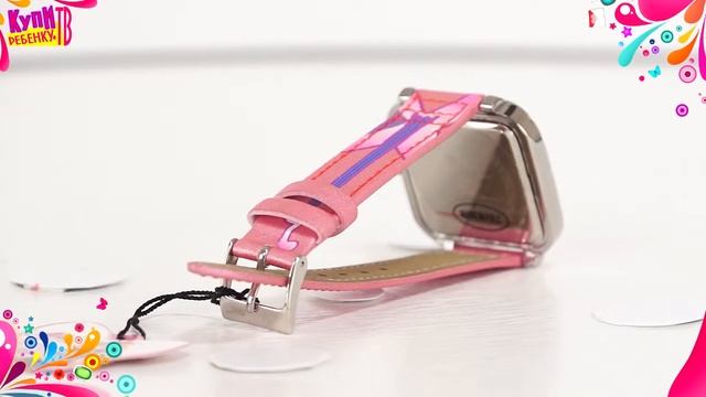 Часы WINX 12848 квадратные с розовой рамкой смотреть онлайн