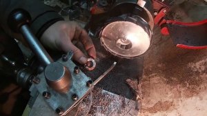 Пылесос  LG CYKING,снять крыльчатку и подшипник якоря