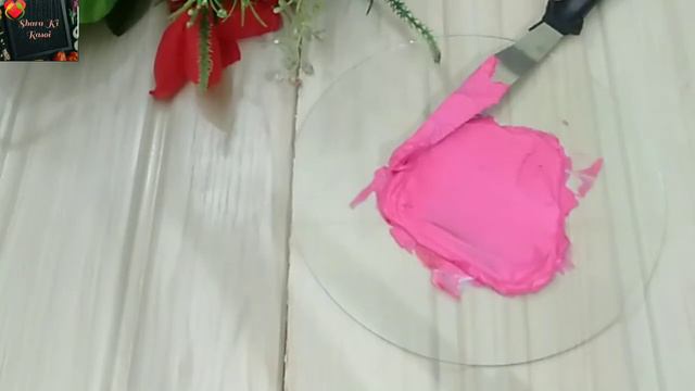 How To Make Neon Pink Colour | Whipping cream colour making #sharakirasoi смотреть онлайн