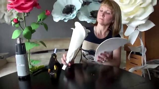 Ростовые цветы из изолона смотреть онлайн