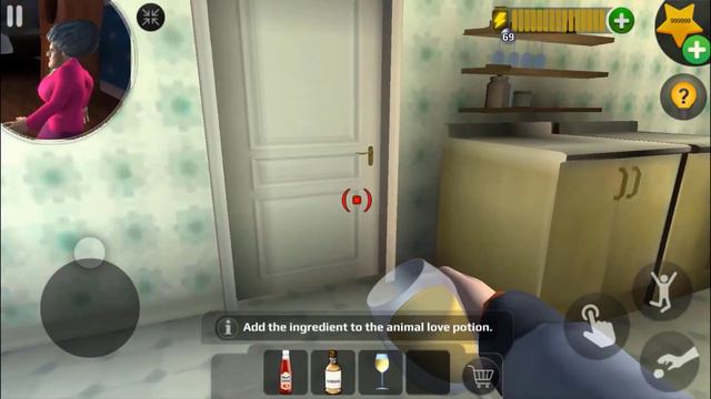 Scary Teacher 3D | MOD MENU | troll mini Miss T (android, ios) part 1409 смотреть онлайн