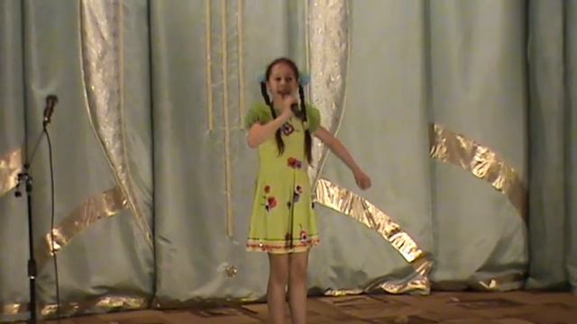 Лазарева Диана,10 лет.(ДШИ) - Русская кадриль смотреть онлайн