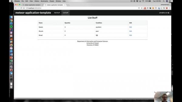 meteor-application-template-react, Part 1: User Interface
