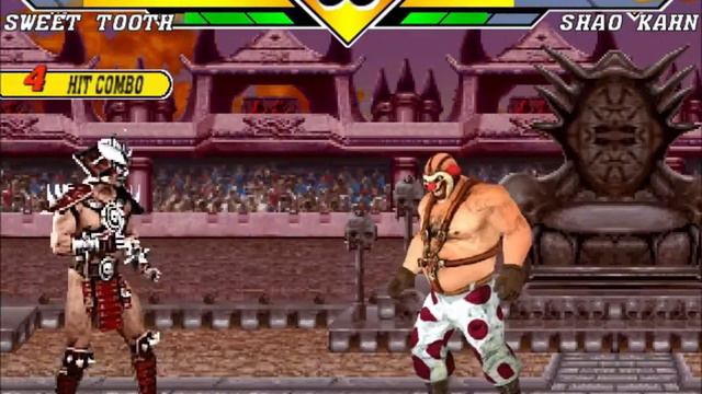 Sweet Tooth vs. Shao Kahn - MUGEN смотреть онлайн