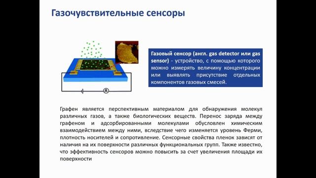 Лекция 10. Применение графена по предмету Углеродные НМ смотреть онлайн
