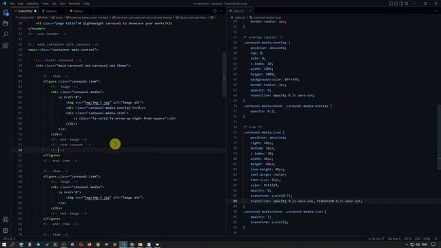 Lightweight and Simple Carousel for a Website in HTML CSS & JavaScript | ASMR Programming смотреть онлайн