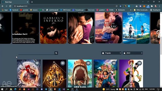 Responsive React Movies App With API | ReactJS Movies смотреть онлайн