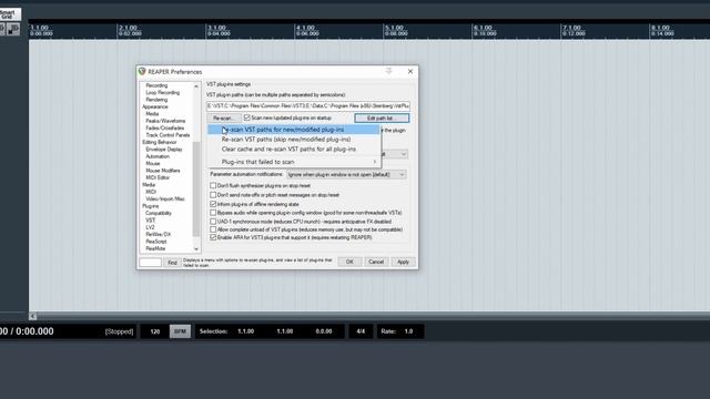 Как установить VST плагины в Reaper. Reaper для начинающих. смотреть онлайн