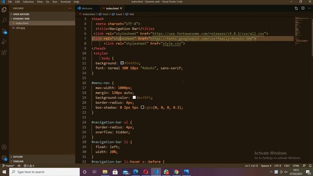 Navbar with center image ( web design series ) 2021 _web development смотреть онлайн