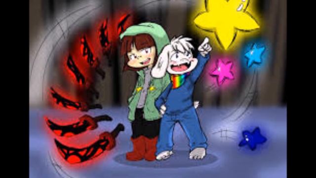 Asriel x Chara---- I fell in love with my best friend смотреть онлайн