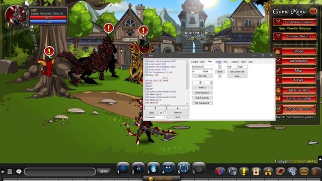 AQW - /Fireplanewar Quest Bots - BURNT CINDERS & ELEMENTAL EMBERS Bot | Grimoire 3.8+ PRO смотреть онлайн