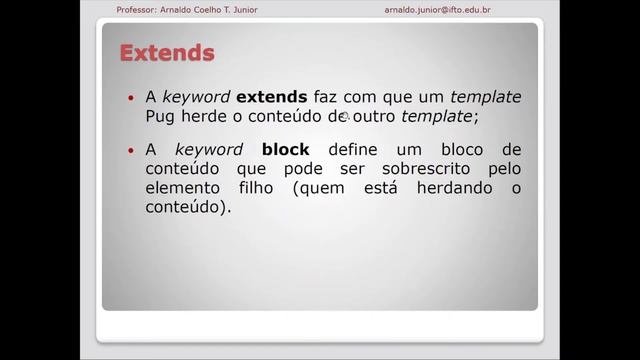 Como reutilizar templates com Pug e Express | Como utilizar o INCLUDE e EXTENDS no PUG смотреть онлайн
