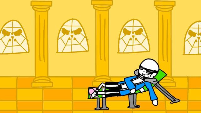 Sans waiting in the judgement hall be like: смотреть онлайн