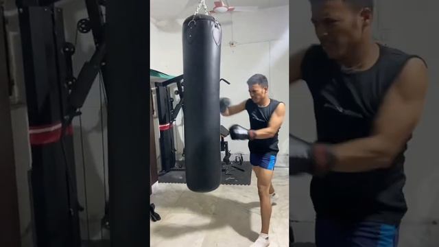 Intensive cardio with punching bag смотреть онлайн