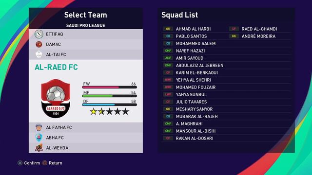 PES 2021 | Saudi Pro League Option File 2024 смотреть онлайн