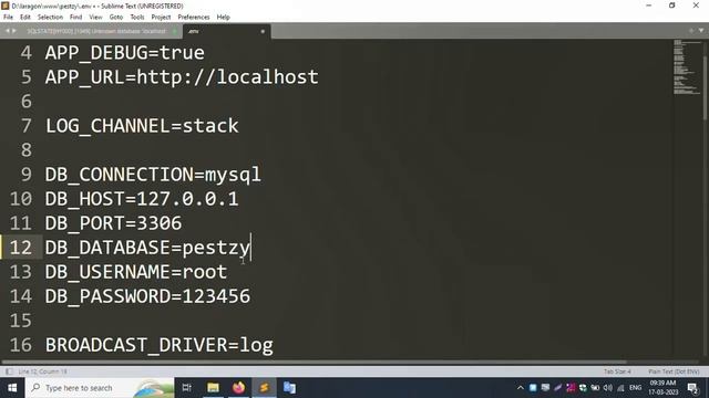 SQLSTATE[HY000] [1049] Unknown database 'laravel' смотреть онлайн