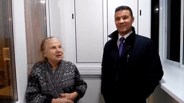 Остекление балкона Provedal и отделка панелями ПВХ. смотреть онлайн