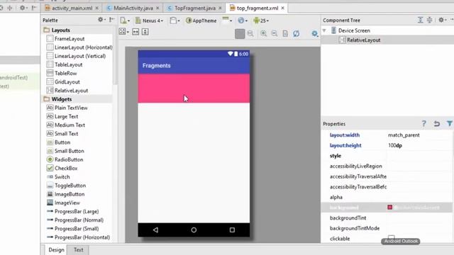 #3 Android Fragments tutorial series - 5 - Creating fragments through Java смотреть онлайн