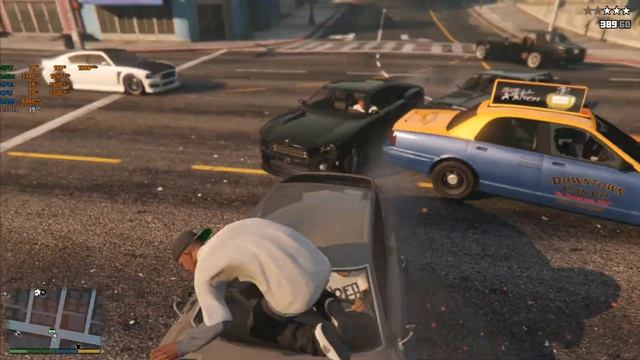 GTA V on R9 290+Ryzen 1700x смотреть онлайн