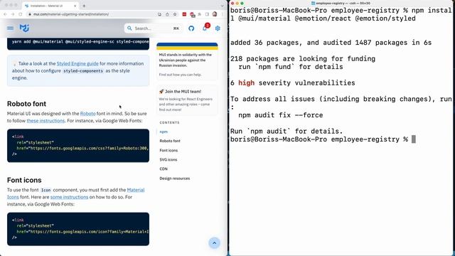 React Masterclass #179 - Installing Material UI смотреть онлайн