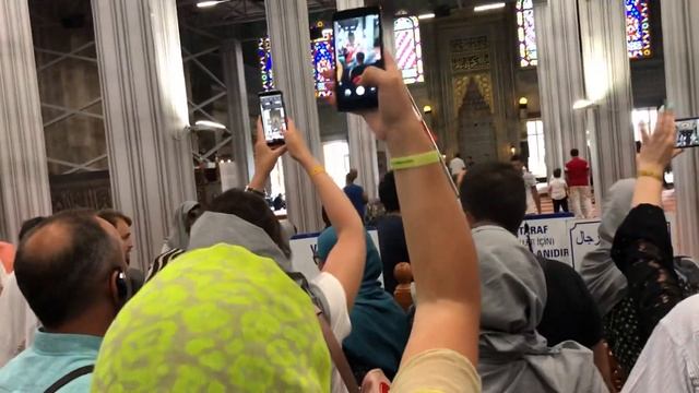 Голубая Мечеть Султана внутри смотреть онлайн