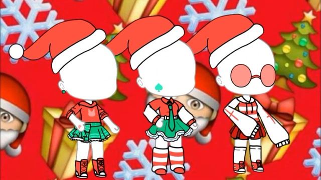 || Идеи для новогодний одежды || Gacha life || ♡для девочек♡ || смотреть онлайн