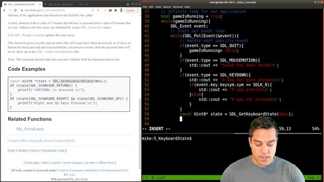 [Ep. 12] SDL keyboard input with GetKeyboardState | Introduction to SDL2 смотреть онлайн