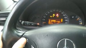 Сброс межсервисного интервала W203 дорестайл