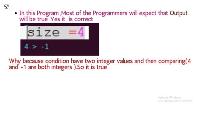 C Data type Problem 1Integer Signed and Unsigned Example смотреть онлайн