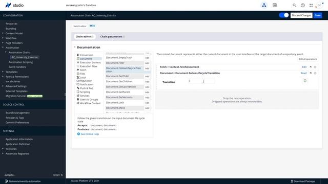 Implement Business Logic (Nuxeo 2021) #2 смотреть онлайн