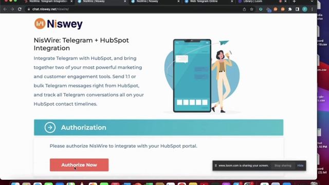 Configuring a Telegram Bot on NisWire (HubSpot+Telegram) смотреть онлайн