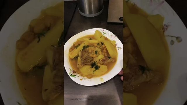 Суп с нутом и говядиной  рецепт на моем Ютуб канале