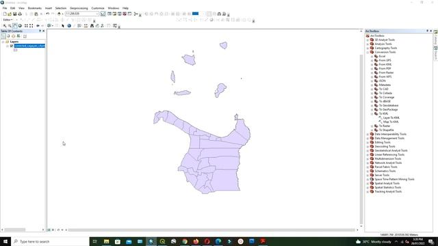 QGIS KML Export to ArcGis Shapefile Conversion смотреть онлайн