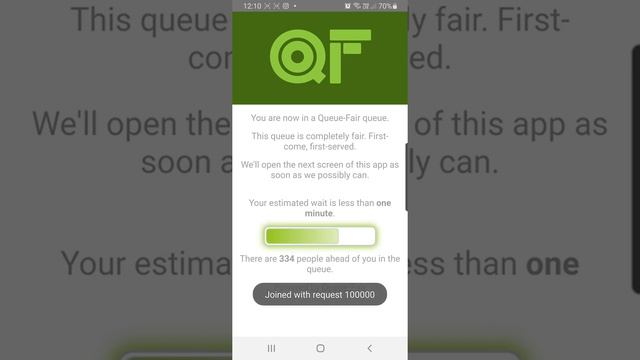 Queue-Fair Native Android App in Action смотреть онлайн