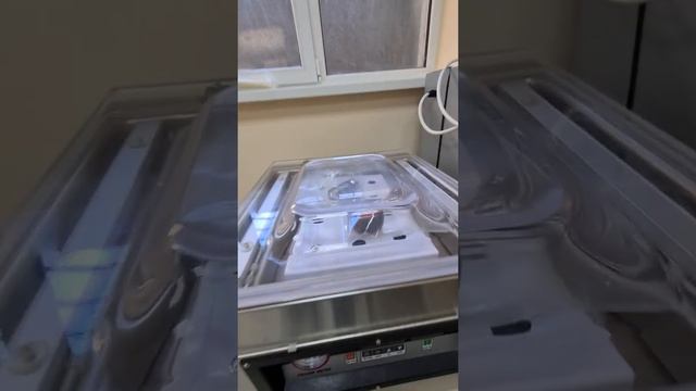 Настольный вакуумный упаковщик DZ-400/2T смотреть онлайн