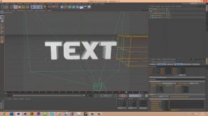 Tutorial Cinema 4d. Как создать анимацию в Cinema 4d. Простая анимация текста