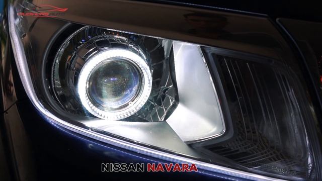 Nissan Navara 2019 độ đèn Đẳng Cấp - Siêu Sáng
