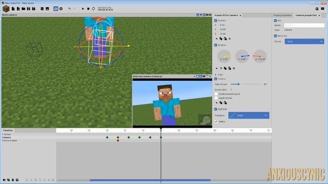 Camera Shake! | Mine-imator Tutorial смотреть онлайн