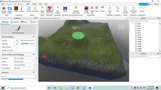 How to Make Low-Poly/Triangle Terrain on ROBLOX STUDIO смотреть онлайн