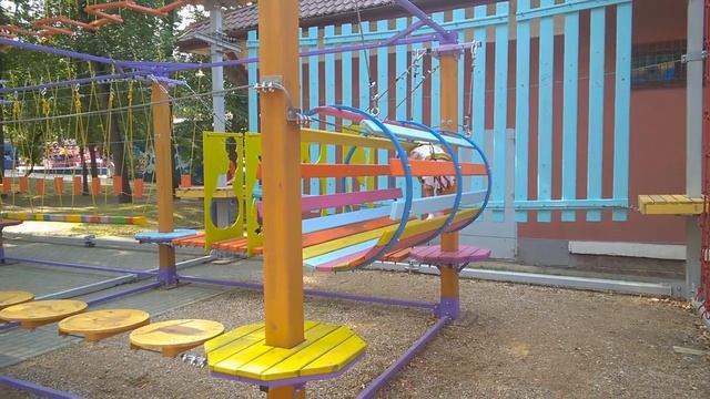 Веревочный городок в парке Горького, Минск смотреть онлайн