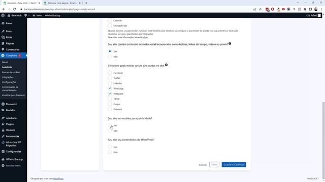 Como Adequar e Configurar Seu Site WORDPRESS Para o LGPD e GDPR (PLUGIN GRÁTIS) смотреть онлайн