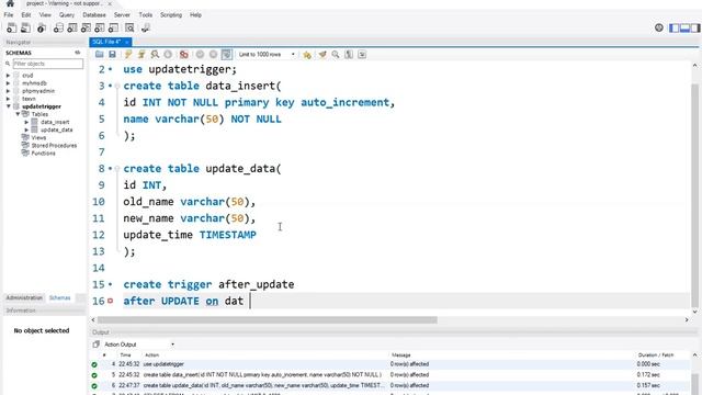 How to Create Update trigger in SQL | SQL Tutorial Class 6 in اردو/हिन्दी смотреть онлайн