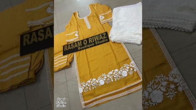 Beautiful Machine Embroidery design on punjabi suit || New embroidery design 2022#trending #fashion смотреть онлайн