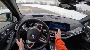 2023 BMW X7 M60i - POV Test Drive (Binaural Audio)