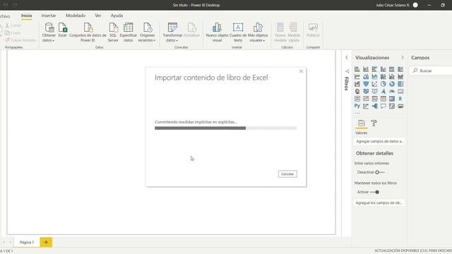 Importar un modelo de Power Pivot hacia Power BI смотреть онлайн