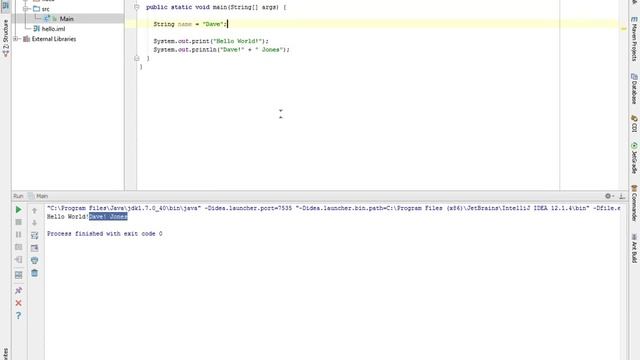 Android Mobile Development - Lecture 1 - Intro to Java/IntelliJ смотреть онлайн