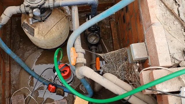 Затопило фильтрацию бассейна смотреть онлайн