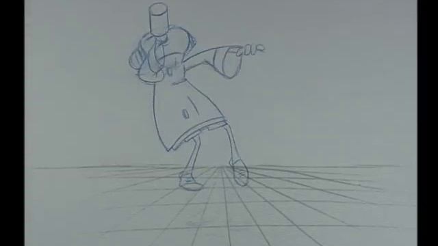 Gorillaz - Noodle Drunk Dance Animation Test смотреть онлайн
